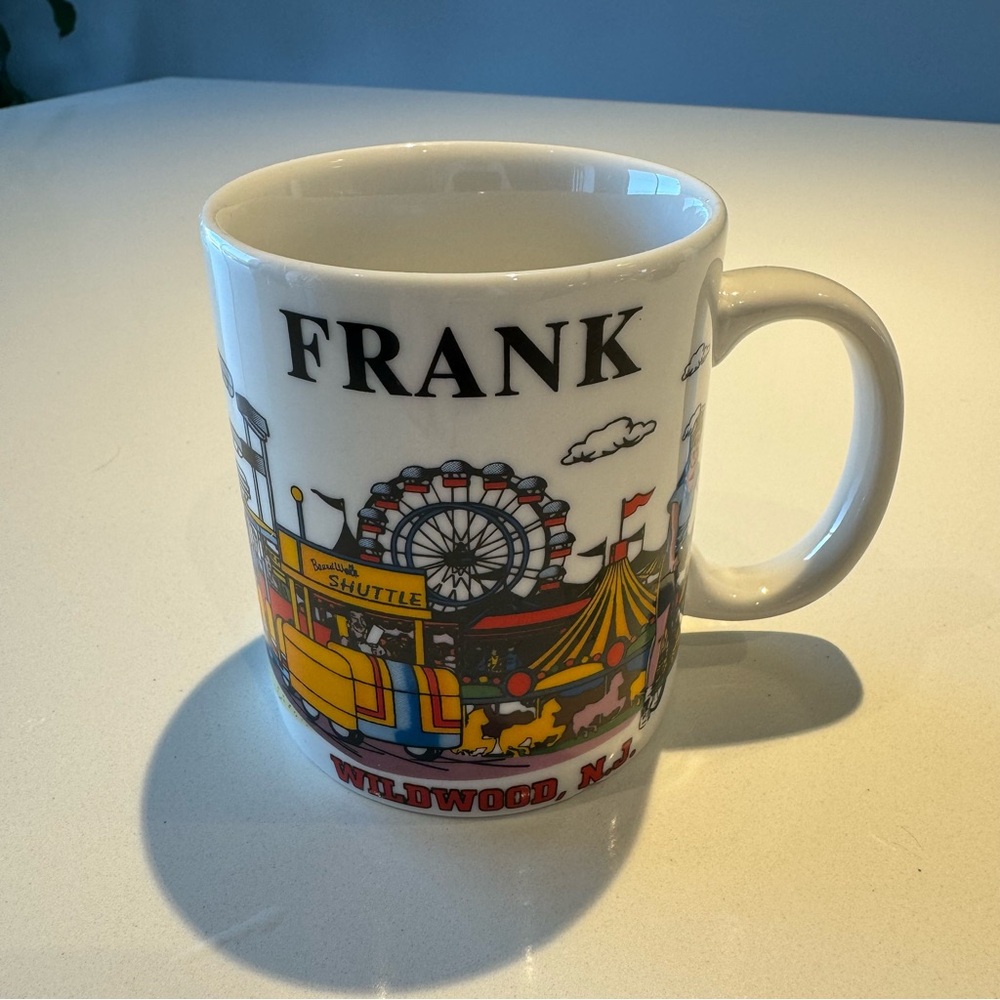 🛍️4 for 20$ / Frank Wildwood NJ Souvenir Mug - White
